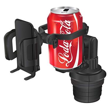 Imagem de Cellet Suporte de copo ajustável para celular suporte universal para carro compatível com iPhone 11 Pro Max Xr Xs Max X 8 Plus Galaxy S10 S9 S8 A50 Note 10 9 8 Pixel 4 3 XL LG G8X ThinQ HTC