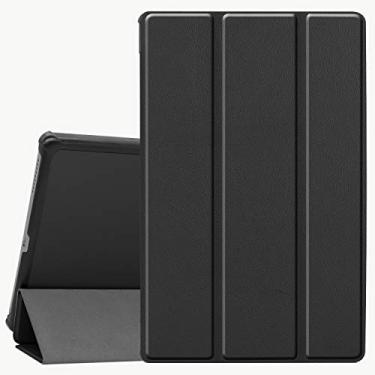 Imagem de Capa para Lenovo Tab M10 FHD Plus, Ratesell leve, inteligente, com três dobras, forro de microfibra com hibernar/despertar automático para Lenovo Tab M10 FHD Plus (2ª geração) 10,3 TB-X606F / TB-X606X