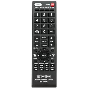 Imagem de Vinabty - Novo controle remoto substituto para TOSHIBA CT-RC1US-16 CT-90325 LED LCD HDTV LEARN TV 19AV600 19AV600U 19AV600UZ 19C100 19C100U 19C10U 19C1D 19C1DU 19L4200 19L4200U 49L420U 55L310U 65L350U (TS-12L350)