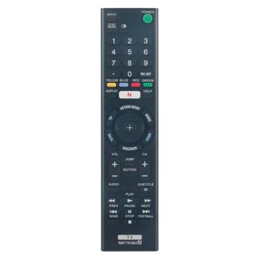 Imagem de AULCMEET Novo controle remoto de substituição RMT-TX100U funciona para Sony TV XBR-55X900C XBR-55X850C XBR-55X810C XBR-49X850C XBR-49X835C XBR-49X830C