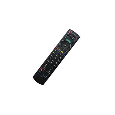 Imagem de Controle remoto de substituição Hotsmtbang para Panasonic TX-L42ET50 TC-L55WT50 TC-L47WT50 TX-L55ET50 TC-L55ET5 N2QAYB000777S N2QAYB000779 Viera LCD HDTV