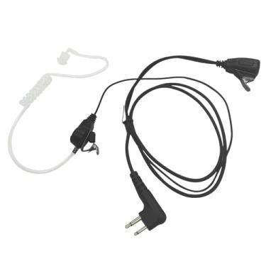 Imagem de HELETUL Fone de ouvido Air Tube FBI de vigilância Walkie Talkie com microfone para rádio bidirecional Motorola RMM2050 XU2600 CLS1410 CP200 GP300 PR400 CLS1110 CP200D (10)