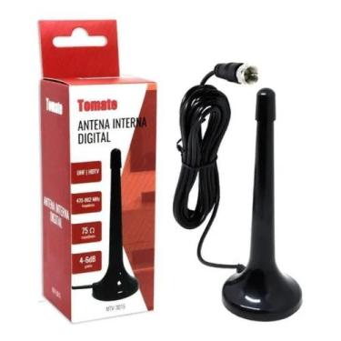 Imagem de 10 X Mini Antena Digital Interna Hdtv Uhf Tomate - Mtv-3015