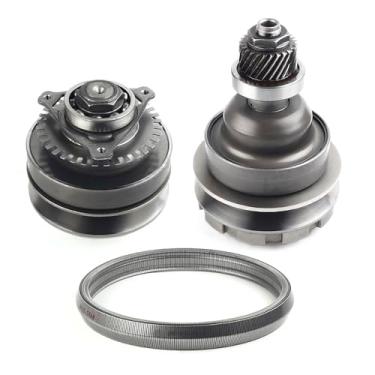 Imagem de JF016E JF017E CVT Conjunto de polia com correia 27 dentes com corrente de correia RE0F10D compatível com Nissa-n SUZUK-I