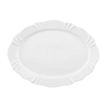 Imagem de Travessa Oval Em Porcelana Soleil White 42x31cm Oxford