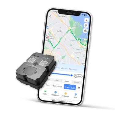 Imagem de wanwaytech Rastreador Gps Pro Para Veículos, Dispositivo De Rastreamento 4G Lte, Com Aplicativo, Em Tempo Real Nos Eua E No Mundo Todo, 7500Mah, Assinatura Necessária