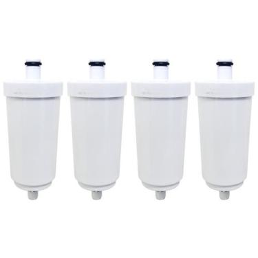 Imagem de 4 Refil Pro Saude Blindado Carvão Ativado Torneira Filtro Bica Vela - 