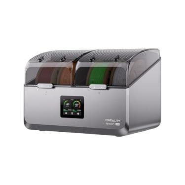 Imagem de Secador de filamentos Creality Space Pi X4, 4 carretéis de impressora 3D, caixa de secar filamentos com circulação de ar quente de 360°, câmaras de aquecimento independentes duplas para PLA, PETG, ABS