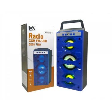 Imagem de Caixa de som Bluetooth Maxmidia MAX-523SP, Azul