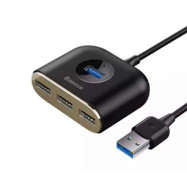 Imagem de Hub USB 3.0 5Gbps c/ 3 portas USB 2.0 - Universal - Baseus