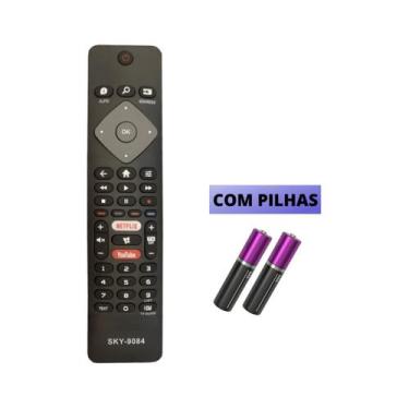 Imagem de Controle Remoto Compatível Philips Smart Tv 4k - FBG