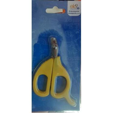 Imagem de Tesoura Cortador De Unhas Higiene Pet Cães Gatos El-p26 Amar - Elo pet