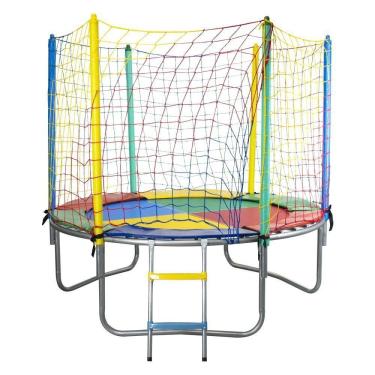 Imagem de Cama Elástica 2,00 M Chicoplay Lona Colorida Nacional