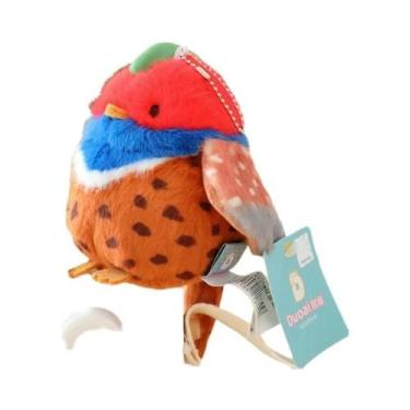 Imagem de Mini Bonecas De Pássaros Fofas Cockatiel Tit Kiwi Parrot Kingfisher Pe