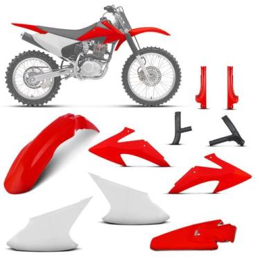 Imagem de Kit Plástico Crf 230f 2008 À 2014 - Pro tork, Vermelho