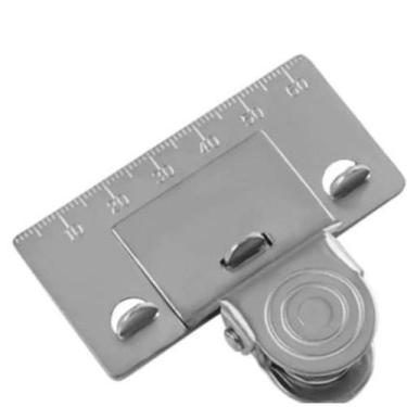 Imagem de Grampo Clip Para Trena Fita Métrica Para Quina Parede - Minymix