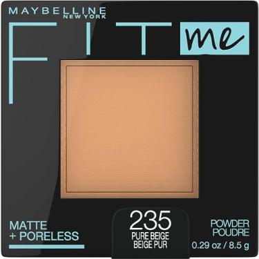 Imagem de Fit Me Matte Plus Poreless Powder - 235 Pure Beige by Maybelline for Women - 0.29 oz Foundation