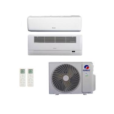 Imagem de Ar-Condicionado Multi Split Inverter R-32 Gree 24.000 (1x Evap HW 9.000 + 1x Evap Cassete 1 Via 22.000) Quente/Frio 220V