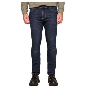 Imagem de Calça Jeans Masculino Lado Avesso Skinny Azul - LH19-Masculino