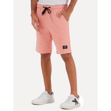 Imagem de Bermuda King & Joe Masculina Moletom Comfort Tag Nomads Salmão-Masculino