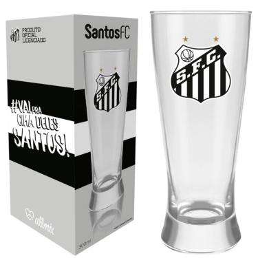 Imagem de Copo Lager Times de Futebol Festas Jogos Vidro 300ml Vidro Nadir