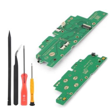 Imagem de Placa-mãe lado esquerdo em L para Nintendo Switch Lite HDH-SAKYO-01 L placa PCB esquerda com ferramentas de reparo acessórios peças