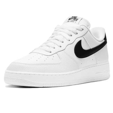 Imagem de Nike Air Force 1'07 Tênis de basquete masculino, Branco e preto, 45