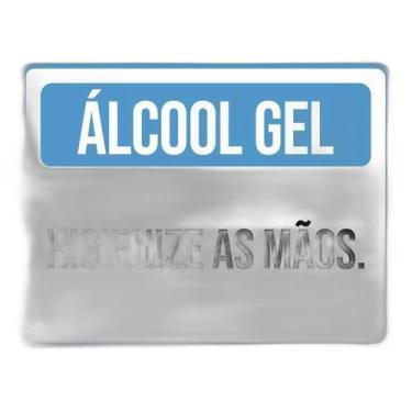 Imagem de Placa Sinalização - Álcool Gel Higienize As Mãos 18X23 - Sinalizo