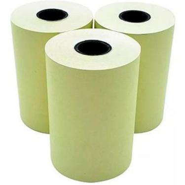 Imagem de Bobina Térmica 57X22 Amarela Caixa Com 36 Unidades