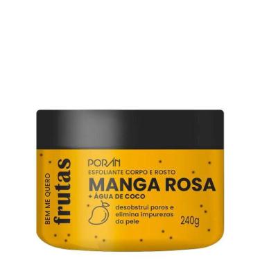 Imagem de Esfoliante Limpeza Corpo e Rosto Manga Rosa 240g Porán