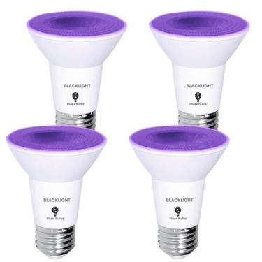 Imagem de Lâmpada LED preta de 10 W (equivalente a 100 W) PAR20, pacote com 4 - 