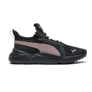 Imagem de PUMA Pacer Future Street Tênis feminino casual com cadarço - preto, Preto, 37