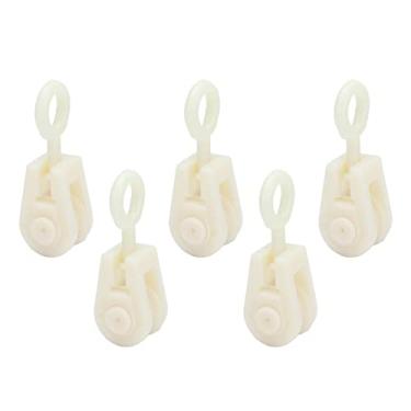 Imagem de Ymiko Polia Fixa de Gado, Polia de Estufa de Estufa de 25pcs de 25pcs Polia à Prova de Ferrugem para Casas de Galinha Use Material Plástico