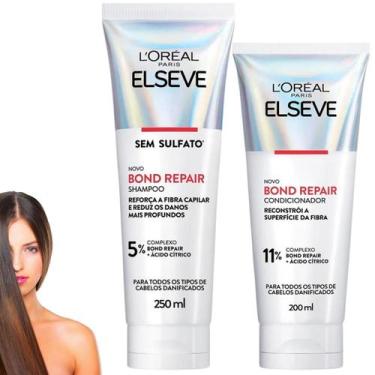 Imagem de Kit Bond Repair Elseve Shampoo Condicionador Ácido Cítrico - L'oreal P