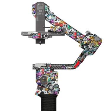 Imagem de Adesivo RS4PRO Anti-riscos para DJI RS4 Pro Adesivos Estabilizador Cabeça Proteção Vinil Película Protetora Casaco Ronin RS4 Pro RoninS4 Pro (Graffiti Branco)