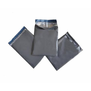 Imagem de Envelope Com Plástico Bolha E Lacre 26X36 Kit 50 Cinza/Eco