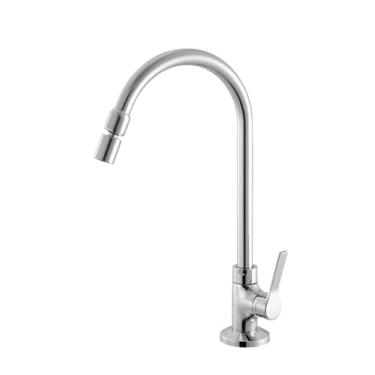 Imagem de Torneira para Cozinha de Bancada com 1/4 de Volta Linha Australis Cromado Meber