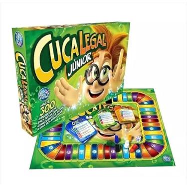 Imagem de Jogo de Tabuleiro Cuca Legal Júnior Infantil 300 Perguntas