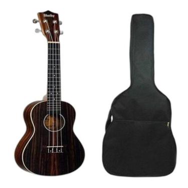 Imagem de Ukulele Elétrico Shelby Su21R Soprano Com Capa E Palhetas