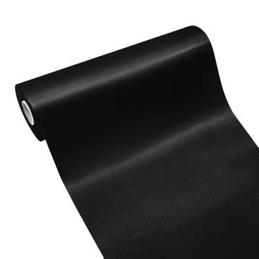 Imagem de Simplegoal Fita de cetim preta 25 cm 25 jardas fita de seda grande para embrulho de presente kit de cerimônia de corte grande abertura cadeira faixa mesa cabelo carro laços costura artesanato