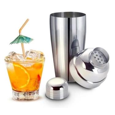 Imagem de Coqueteleira Copo Para Drinks E Caipirinha Bar Inox 500 Ml - Tesla Sto