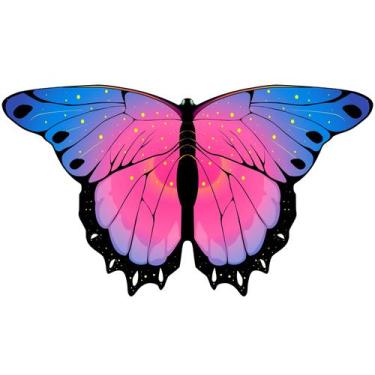 Imagem de Fantasia Butterfly Wings Rolewin para crianças de 3 a 9 anos - iROLEWI
