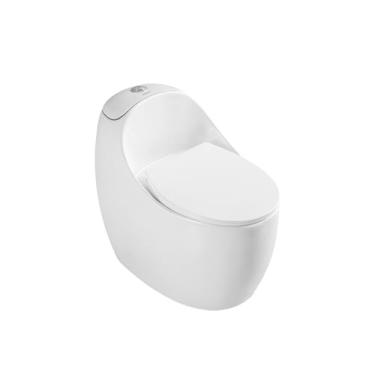 Imagem de Vaso Sanitário Monobloco Caixa Acoplado Branco Gowff Safira