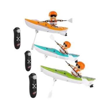 Imagem de Barco De Corrida RC Para Meninos, Controle Remoto, Caiaque Com Movimen