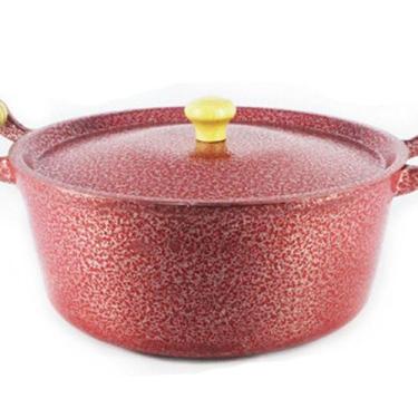 Imagem de Caçarola Panela Reta Craqueada de Alumínio Alça Madeira - OUTRAS MARCA