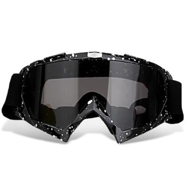 Imagem de ZEMFAY Óculos de motocross Dirt Bike, à prova de vento, à prova de poeira, antiembaçamento, quadriciclo, motocross, com proteção UV, corrida off-road para homens, mulheres e jovens