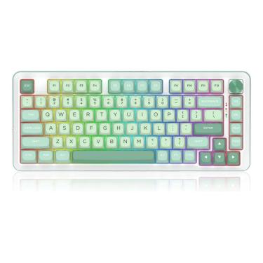 Imagem de Teclado Gamer Redragon Pro Cyrus K681CGC Layout 75% Sem Fio
