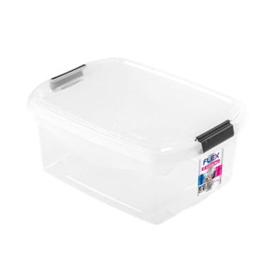 Imagem de Caixa Organizadora Sanremo Plástico Incolor 6L, UNICA