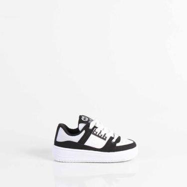 Imagem de Ollie Tenis Casual Bebê Rockybb Preto, Preto, Branco, 400, 21