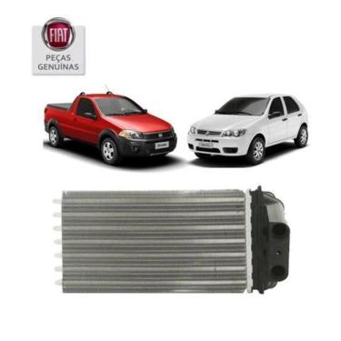 Imagem de Radiador Ar Quente Palio Siena Idea Motor Fire 2001 Acima
